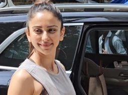 Rakul Preet Singh gets clicked by paps outside gym post workout session