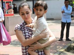 Baby’s day out! Dia Mirza gets clicked with son Avyaan