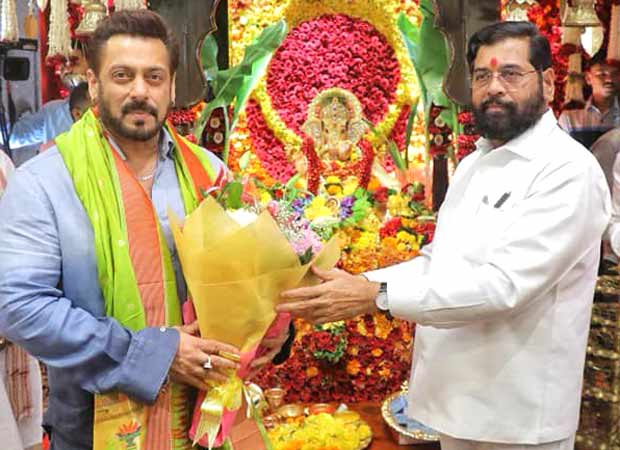 Salman Khan joins Ganesh Chaturthi 2024 celebrations at Maharashtra CM Eknath Shinde’s residence, see pics 