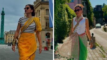 Saree, not sorry: Taapsee Pannu’s take on Indo-Western fashion and how to style it differently!