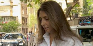 Shweta Bachchan gets clicked leaving Malaika Arora’s residence