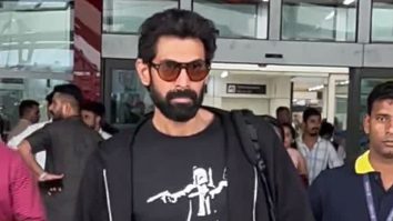 The swag is unreal! Rana Daggubati gets clicked at the airport