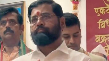 Trail of stars seek blessing from Ganpati Bappa at CM Eknath Shinde’s house