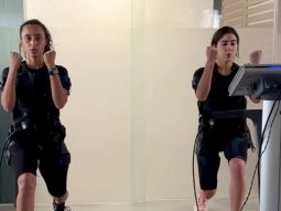 Sara Ali Khan hits the gym for some hardcore workout