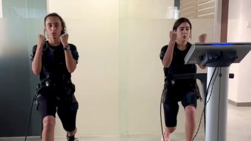 Sara Ali Khan hits the gym for some hardcore workout