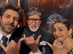 After Amitabh Bachchan, Kartik Aaryan’s Bhool Bhulaiyaa 3 co-star Vidya Balan lauds his moves in title track: “I can’t dance like him”
