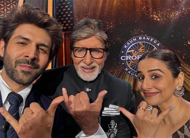 After Amitabh Bachchan, Kartik Aaryan's Bhool Bhulaiyaa 3 co-star Vidya Balan lauds his moves in title track: "I can't dance like him"