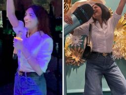 Bhumi Pednekar channelizes her love for Kabhi Khushi Kabhie Gham as she sings ‘Bole Chudiyaan’ at a Karaoke club in London