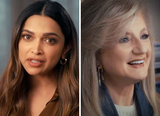 Deepika Padukone returns to the screen after motherhood with the Live Love Laugh Lecture Series; welcomes Arianna Huffington