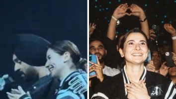 Diljit Dosanjh invites Pakistani actress Hania Aamir on stage at his London concert, serenades her with ‘Lover’: “Superstar is here and is dancing in the audience”