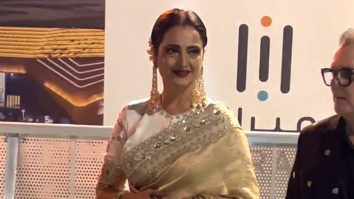 Elegant Rekha arrived at IIFA 2024 in a saree!