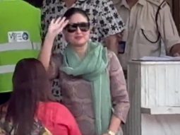 Kareena Kapoor Khan Spotted at Kalina airport heading to Delhi for Singham Again promitions