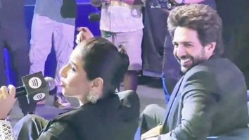 Kartik Aaryan & Vidya Balan at the album launch of Bhool Bhulaiya 3