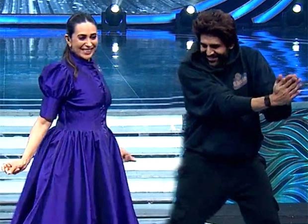 Kartik Aaryan shakes a leg with Karisma Kapoor; watch