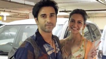 Kriti Kharbanda & Pulkit Samrat Returns Back From Delhi After Celebrating Their First Karwachauth
