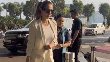 Malaika Arora spotted on airport in sassy look giving all boss lady vibes