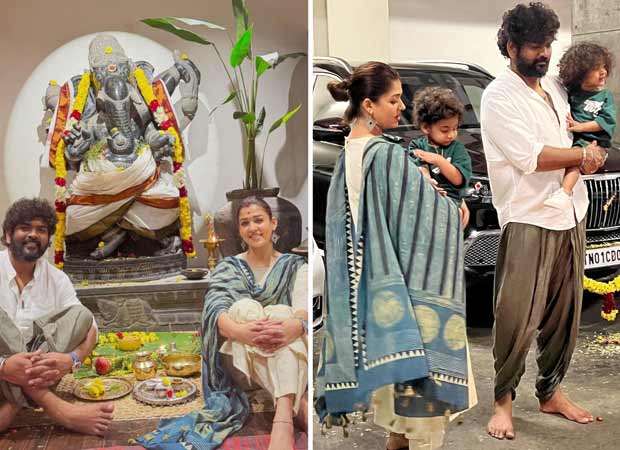 Nayanthara, Vignesh Shivan, and their kids celebrate Vijaydashami with a noble deed; see pics