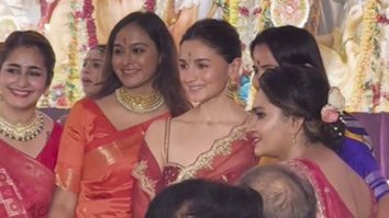 Our Isha aka Alia Bhatt spotted seeking prayers from Durga Maa