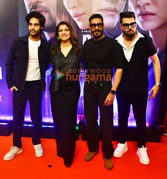 photos ajay devgn kajol kriti sanon and others grace the premiere of do patti 2