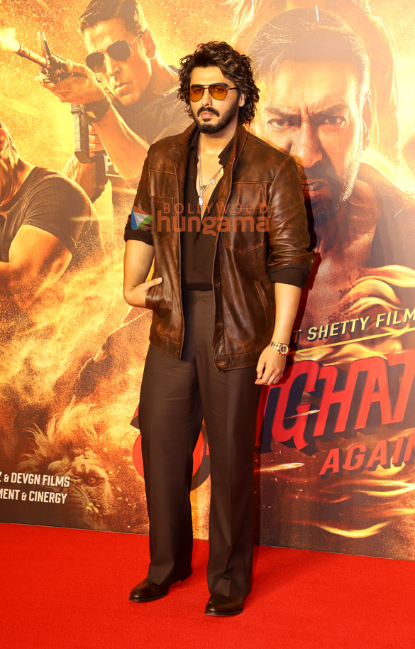 photos ajay devgn tiger shroff ranveer singh arjun kapoor and rohit shetty grace the trailer launch of singham again at nmacc 4