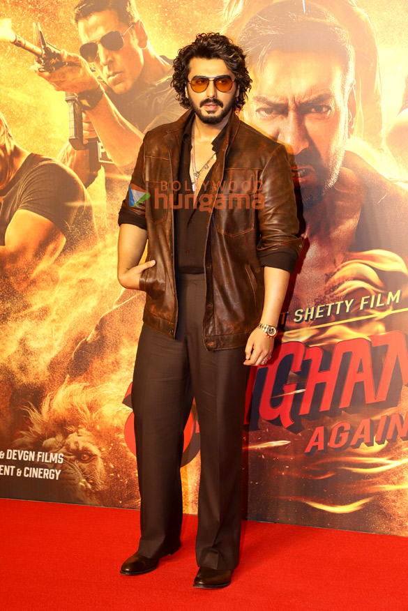 photos ajay devgn tiger shroff ranveer singh arjun kapoor and rohit shetty grace the trailer launch of singham again at nmacc 9