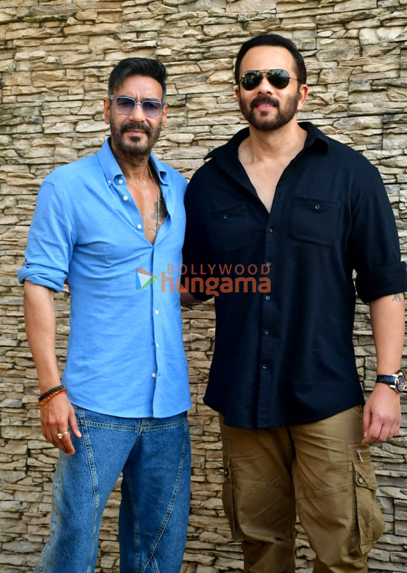 Photos: Ajay Devgn and Rohit Shetty snapped promoting Singham Again | Parties & Events