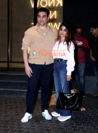 Photos: Arbaaz Khan, Sshura Khan and others snapped at Excel Entertainment’s office