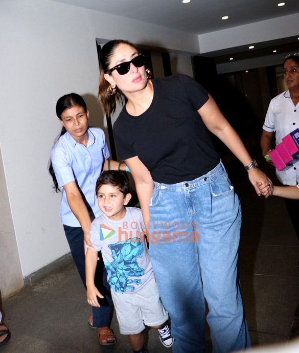 Photos: Kareena Kapoor Khan and Soha Ali Khan snapped at Neha Dhupia and Angad Bedi’s son Guriq’s birthday bash Photos: Kareena Kapoor Khan and Soha Ali Khan snapped at Neha Dhupia and Angad Bedi’s son Guriq’s birthday bash