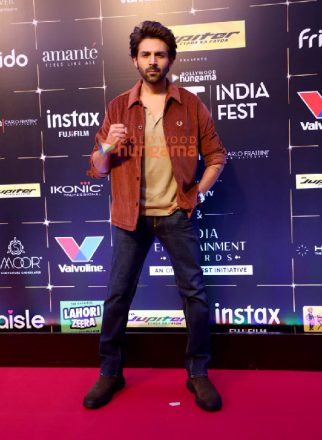 Photos: Kartik Aaryan, Nushrratt Bharuccha, Daisy Shah, Kubbra Sait and others snapped at the Bollywood Hungama OTT India Fest – Day 2