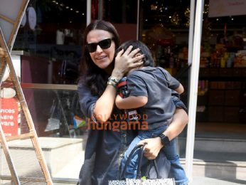 Photos: Neha Dhupia and Angad Bedi snapped in Santacruz