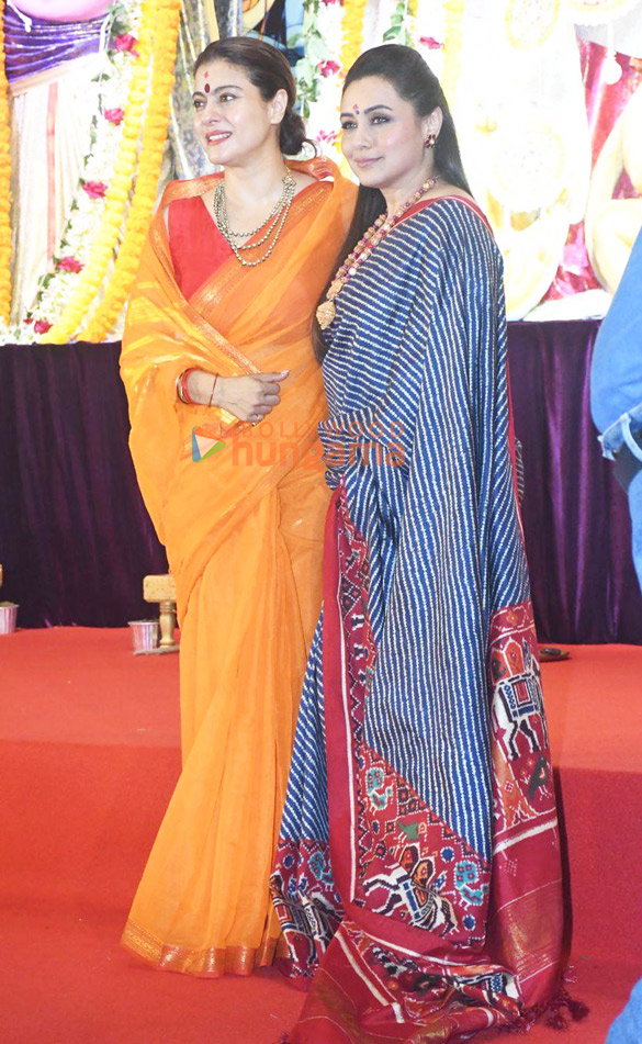 photos rani mukerji kajol and others snapped at a durga puja pandal 1100 4