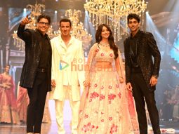 Photos: Ronit Roy and Soundarya Sharma snapped walking the ramp at the Bombay Times Fashion Week