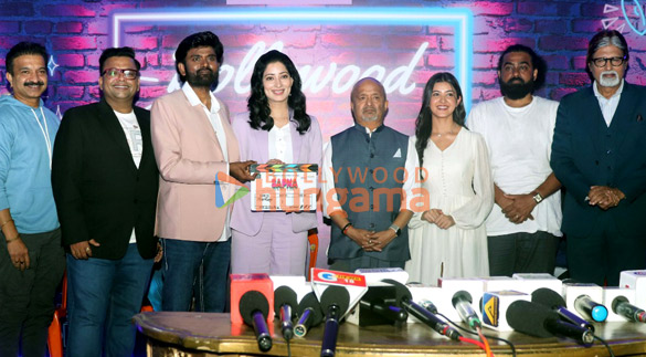 photos santosh mijgar niharica raizada and sameer anjaan snapped shooting song for sapna a run of love 1
