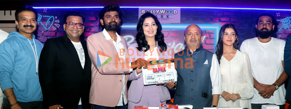 photos santosh mijgar niharica raizada and sameer anjaan snapped shooting song for sapna a run of love 3
