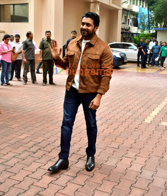 photos suriya and disha patani kick off promotions of their film kanguva 4