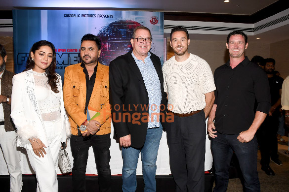 photos the grand announcement of hollywood and bollywood multilingual film fraimed a film by ryan curtis 5