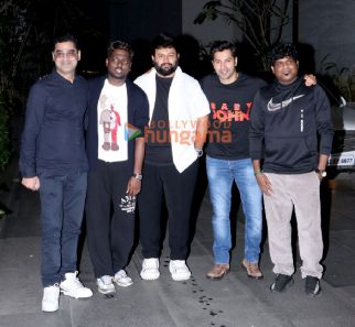 Photos: Varun Dhawan, Atlee Kumar and team Baby John meet up in Mumbai