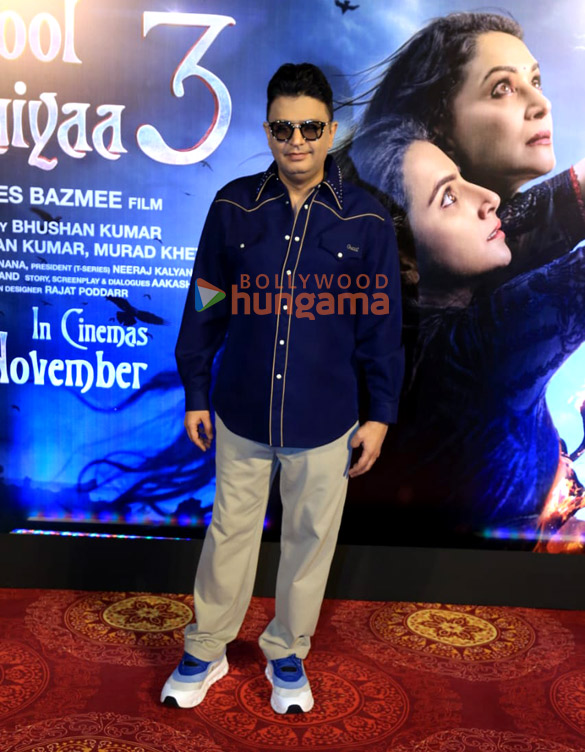 photos vidya balan madhuri dixit and others snapped at the bhool bhulaiyaa 3 song launch 1
