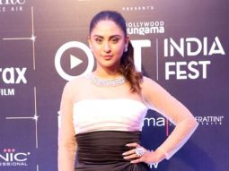 Krystle D’Souza glamorous look at Bollywood Hungama’s OTT India Fest