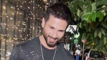 Shahid Kapoor papped all casual black look
