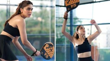 Sharvari shares a glimpse of her ‘Paddle’ game and it has definitely motivated our Monday