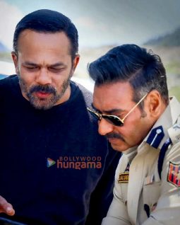 On The Sets Of Movie Singham Again