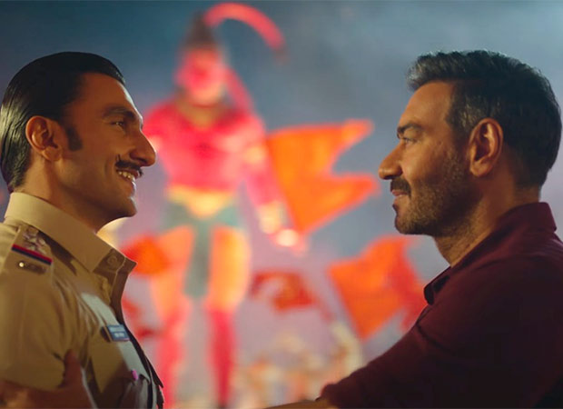 Singham Again Ajay Devgn and Ranveer Singh lead the 'Jai Bajrangbali' song from Rohit Shetty's cop universe, watch