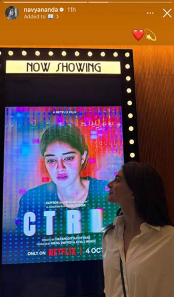 Suhana Khan, Navya Nanda, Wamiqa Gabbi, Adarsh Gourav review Ananya Panday's CTRL What a cracking film