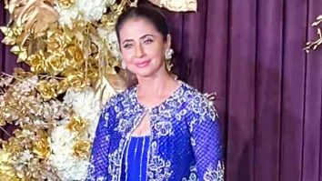 Urmila Matondkar chose blue Sharara for this Diwali