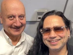 Anupam Kher shares hilarious video with Kailash Kher showcasing their playful bond, watch