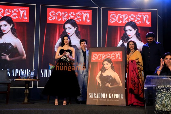 new photos shraddha kapoor vijay varma and others attend the relaunch of screen magazine