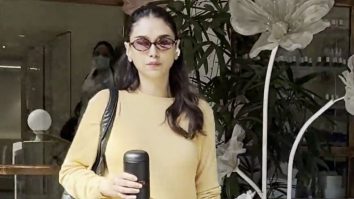 Aditi Rao Hyadri snapped after a salon session in Bandra