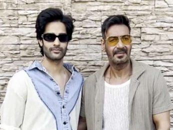 Ajay Devgn And Aaman Devgan spotted promoting their upcoming film Azaad Ajay Devgn And Aaman Devgan spotted promoting their upcoming film Azaad