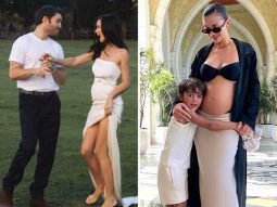 Amy Jackson and Ed Westwick expecting their first child; see their pregnancy photoshoot